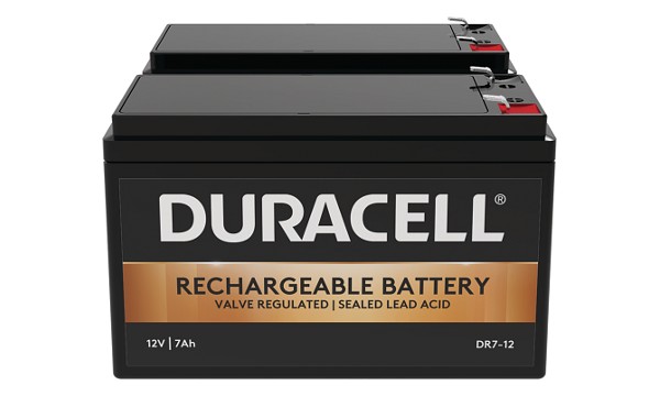 Duracell Dual 12V 7Ah Battery Kit