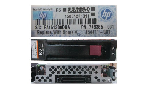 SPS-DRV,HD,300GB,15K,EVA M6412 Enc,FC