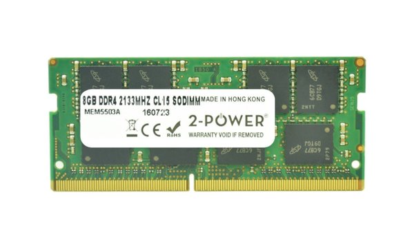 Pavilion 15-au629TX 8GB DDR4 2133MHz CL15 SODIMM