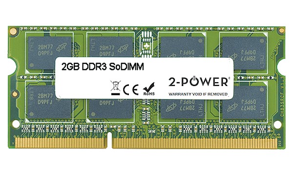 Qosmio F60-00Y DDR3 2GB 1066Mhz DR SoDIMM