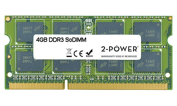 Qosmio F750-12U DDR3 4GB 1333Mhz SoDIMM