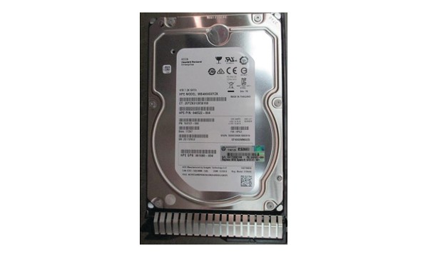 ProLiant ML310e Gen8 v2 Base SPS-DRV HDD 4TB 6G 7.2K LFF SATA DS SC