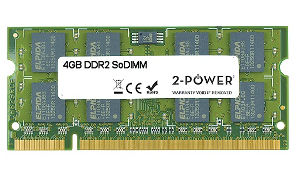 Qosmio G50-11S DDR 4GB 800Mhz SoDIMM