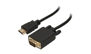 HDMI to VGA Cable - 1 Metre